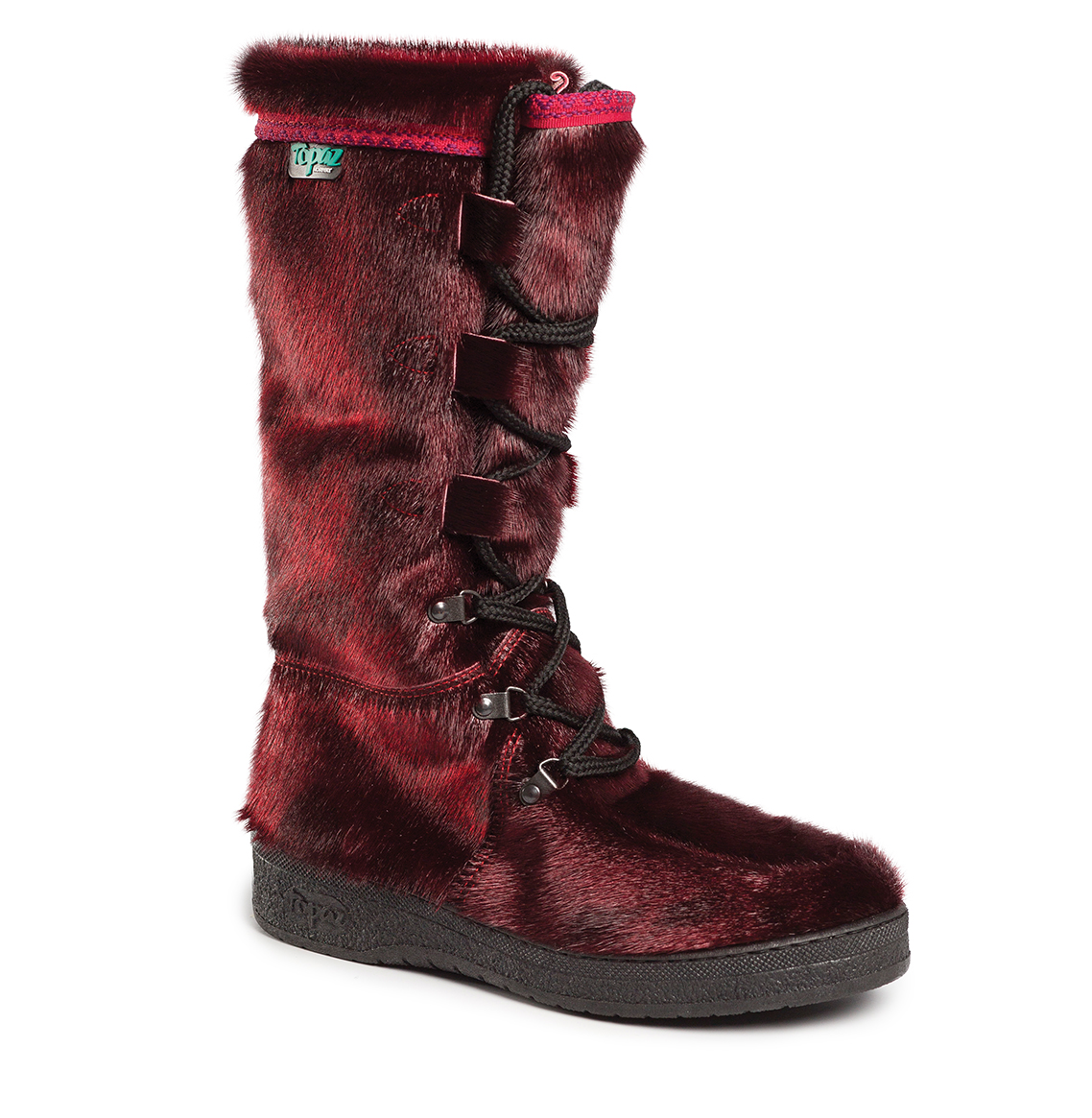 Borgmester upassende fangst Art. Amundsen Red - Topaz of Norway - Winter boots and slippers