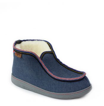 topaz cabin slippers blue
